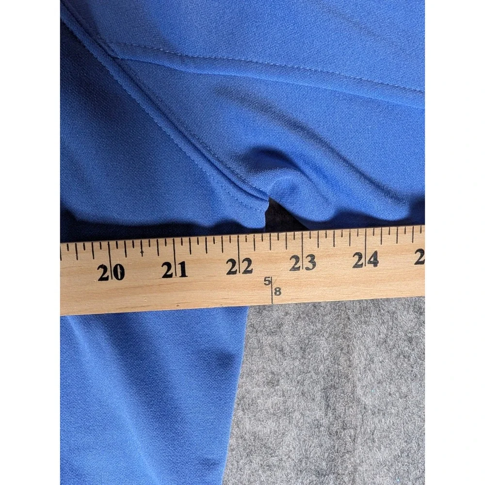 The North Face Womens Light Blue Logo Pullover Hoodie Thumbhole Activewear 5551 - Picture 8 of 8
